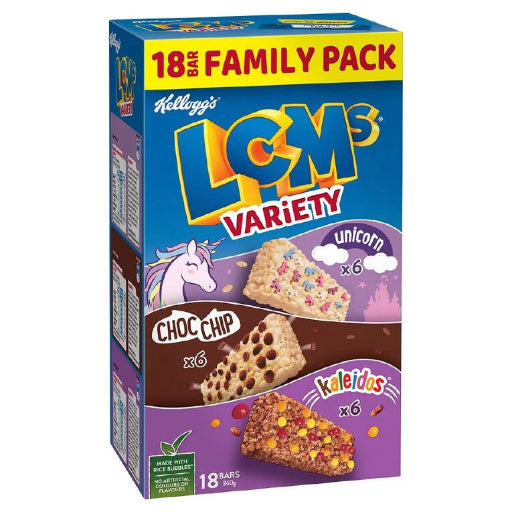 KELLOGGS LCM SPLIT STIX VARIETY PACK 18PK