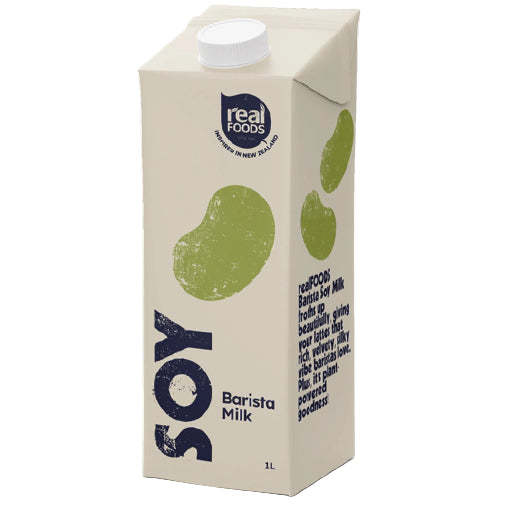 REAL FOODS SOY MILK BARISTA 1L