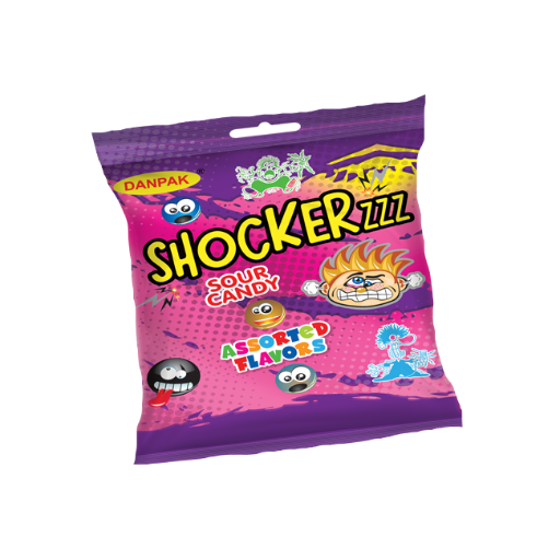 DANPAK SHOCKERZ SOUR CANDY 160G