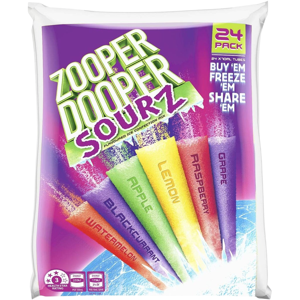 ZOOPER DOOPER SOURZ 24PK