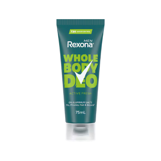 REXONA MEN WHOLE BODY ACTIVE FRESH DEODORANT CREAM 75ML