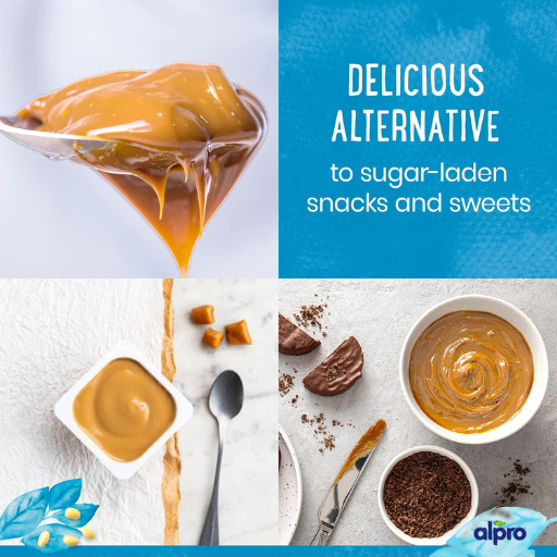 ALPRO PLANT-BASED VEGAN DESSERT CARAMEL 4PK
