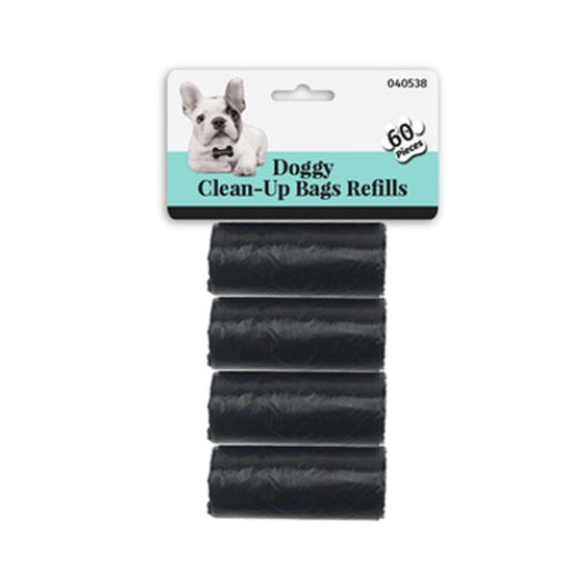 DOGGY CLEAN-UP REFILL BAGS BLACK 60