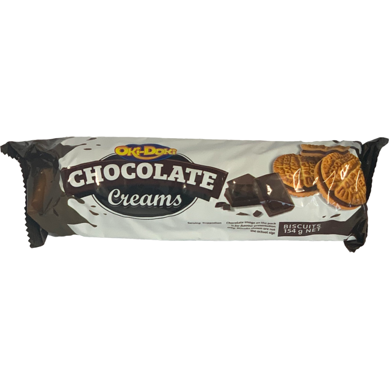 OKI DOKI CHOCOLATE CREAMS 154G