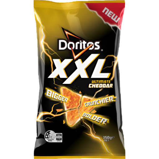 DORITOS NZ XXL CHEDDAR 150G