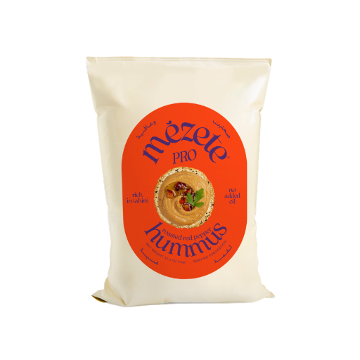 MEZETE ROASTED RED PEPPER HUMMUS 1KG