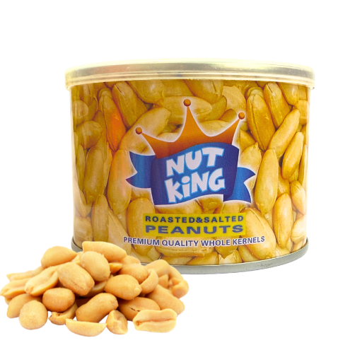 NUT KING PREMIUM ROASTED & SALTED PEANUTS 130G