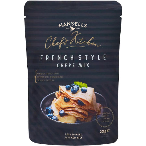HANSELLS CHEFS KITCHEN CREPE MIX 200G