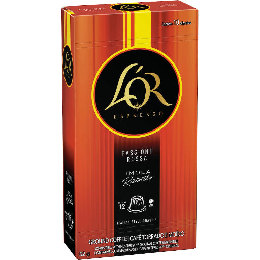 LOR RISTRETO ROSSA ESPRESSO 10PK
