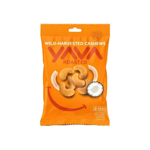 YAVA ROASTED CASHEW SNACK 35G