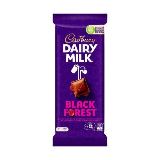 CADBURY DAIRY MILK BLACK FOREST 110G