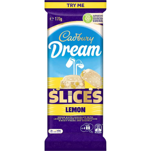 CADBURY DREAM LEMON SLICE 170G