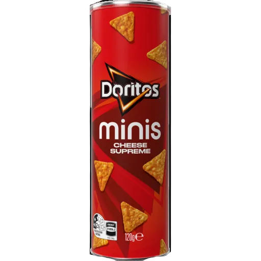 DORITOS CHEESE SUPREME CAN 120G