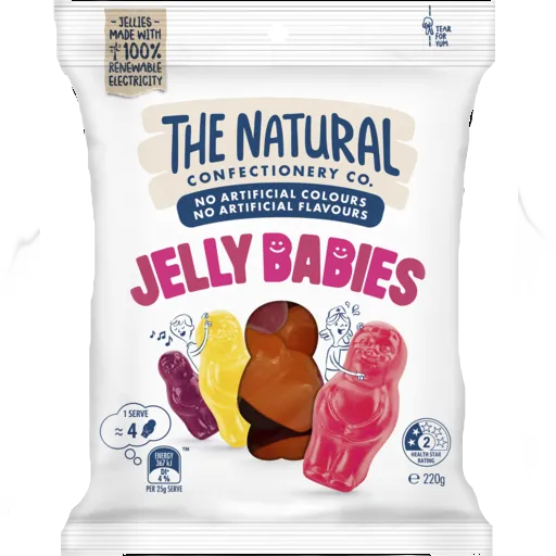TNCC JELLY BABIES 220G
