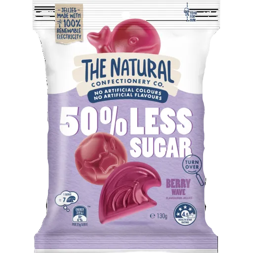 TNCC BERRY WAVE 50% LOW SUGAR 130G