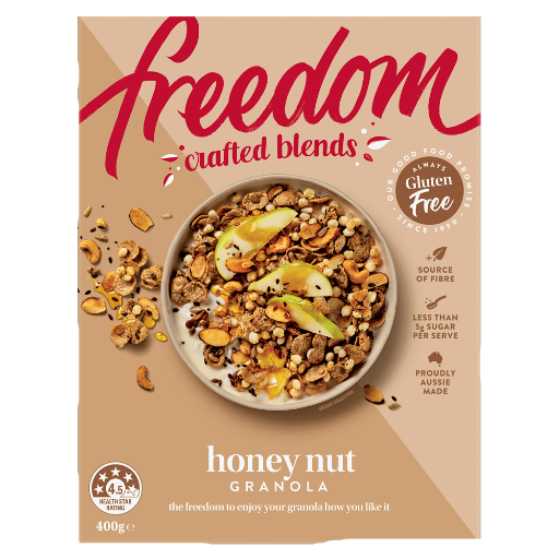 FREEDOM HONEY NUT GRANOLA 400G
