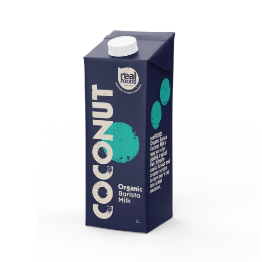 REAL FOODS BARISTA COCONUT MILK 1L