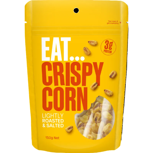 EAT CRISPY CORN LIGHTLY ROASTED & SALTED 150G