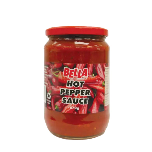 BELLA HOT PEPPER SAUCE 670G
