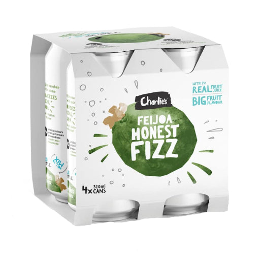 CHARLEYS HONEST FIZZ FEIJOA 4PK
