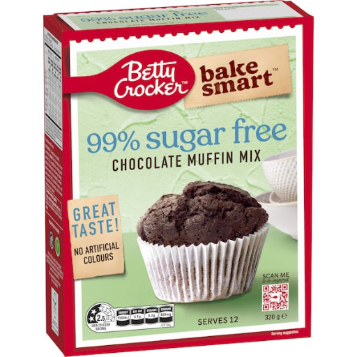BETTY CROCKER SUGAR-FREE CHOC MUFFIN 320G