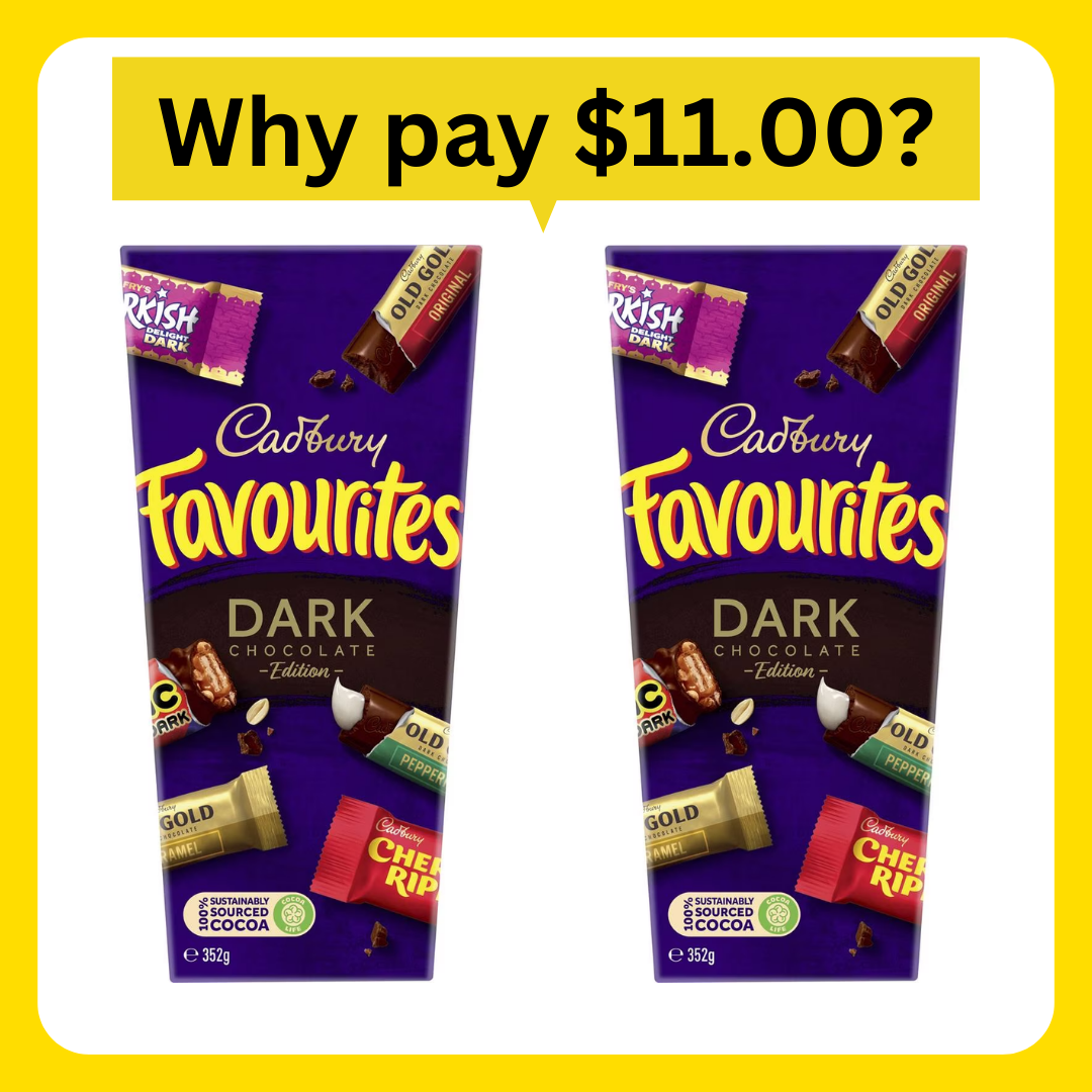Cadbury Favourites Dark Edition 352g