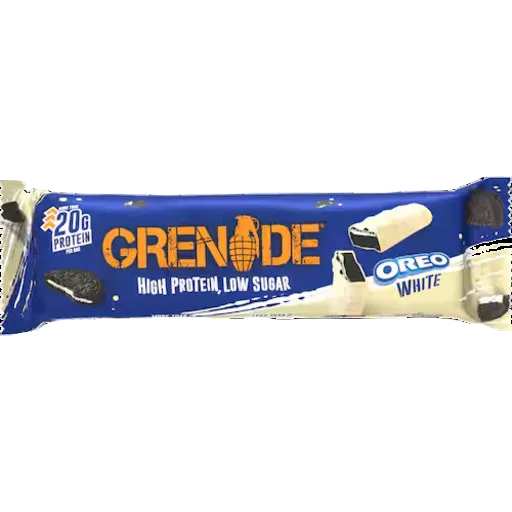 GRENADE PROTEIN BAR OREO WHITE 60G