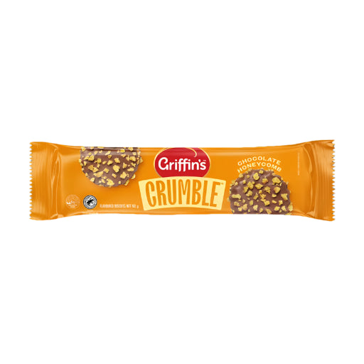 GRIFFINS CRUMBLE CHOC HONEYCOMB 185G