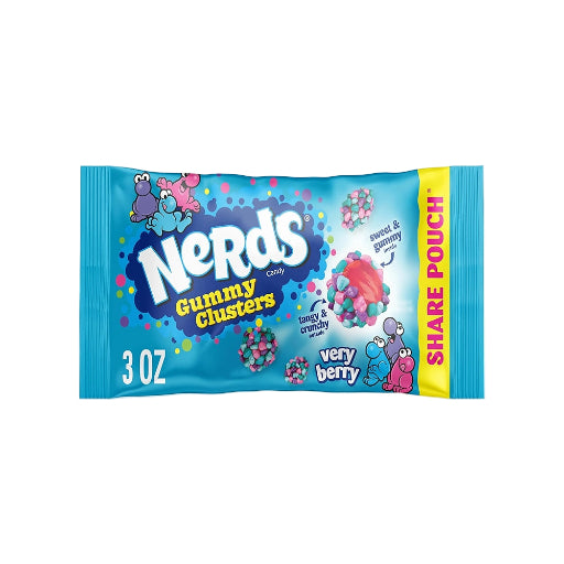 NERDS VERY BERRY GUMMY CLUSTERS 85G
