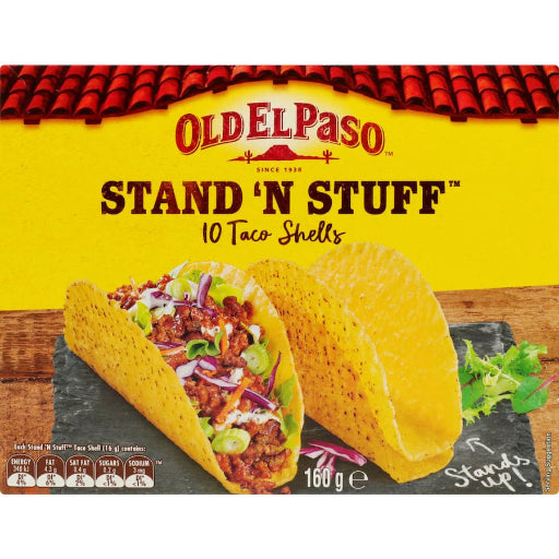 OLD EL PASO TACO SHELLS 156G
