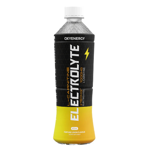 OXYENERGY ELECTROLYTE L-CARNITINE LEMON DRINK 600ML