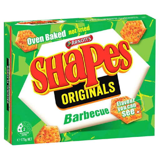 SHAPES ORIGINAL BBQ 175G