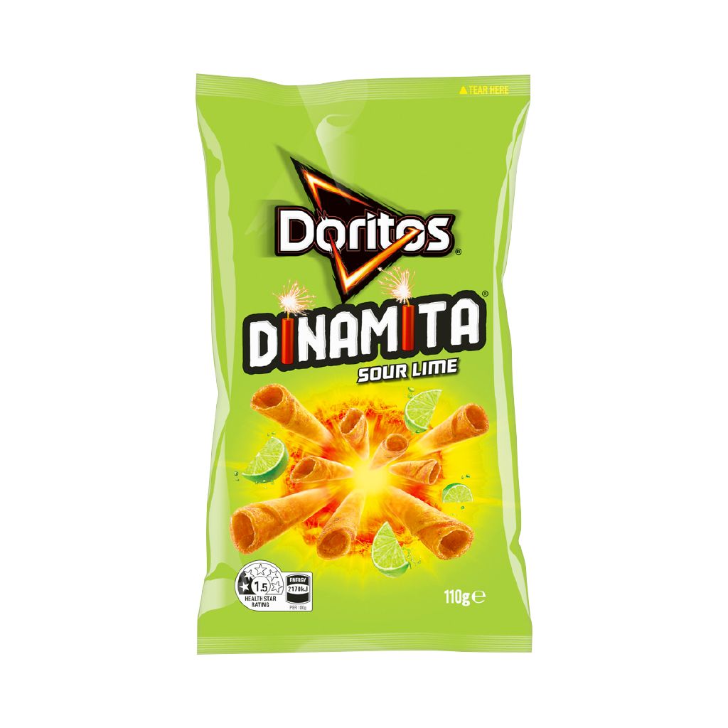 DORITOS DINAMITA SOUR LIME 110g