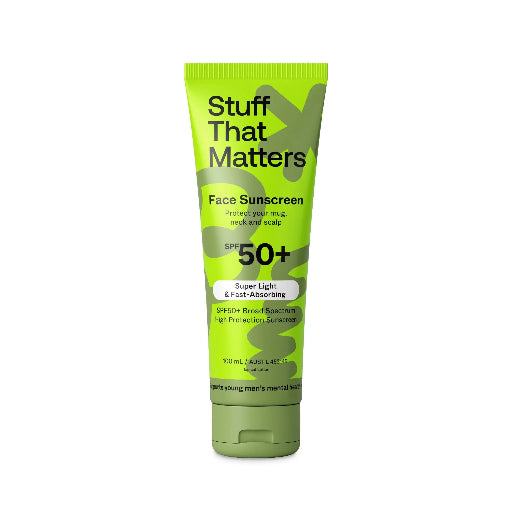 STUFF THAT MATTERS FACE SUNSCREEN SPF50 100ML
