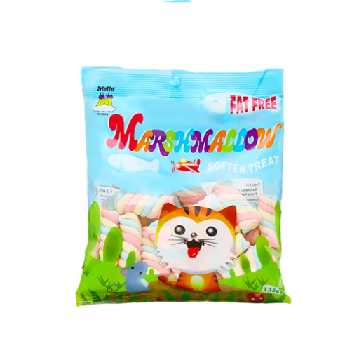 SUCERE HALAL MARSHMALLOWS MELLO TWIST 135G