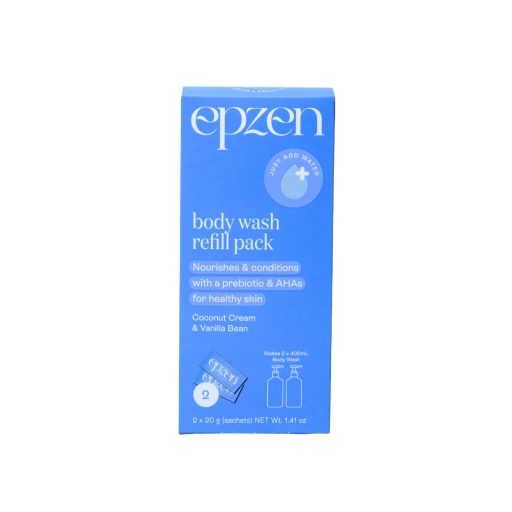 EPZEN BODY WASH REFILL COCONUT CREAM AND VANILLA BEAN 2PK