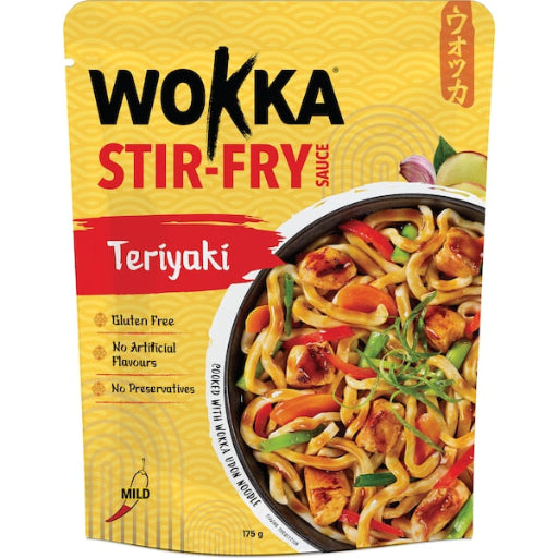 WOKKA STIR FRY SAUCE TERIYAKI 175G