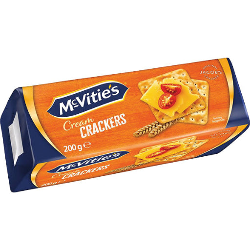 MCVITIES CREAM CRACKERS 200G