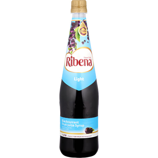 RIBENA BLACKCURRENT LIGHT SYRUP 1L