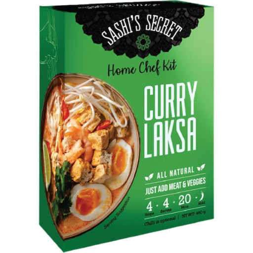 SASHI SECRET CURRY LAKSA KIT 460G