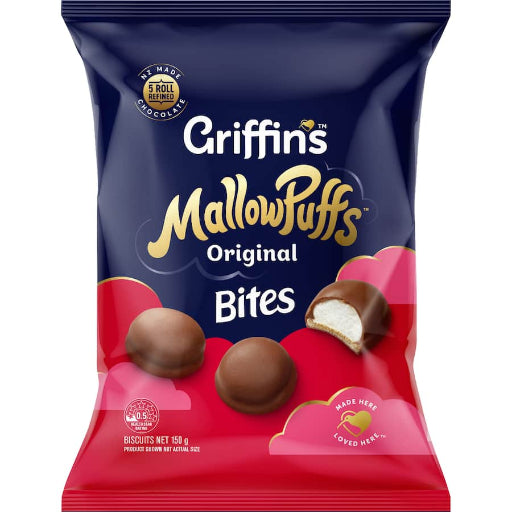 MALLOWPUFFS MINI BITES 150G