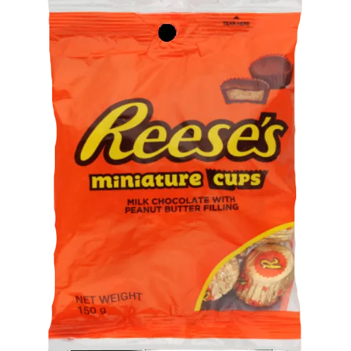 REESES PEANUT BUTTER MINIS WRAPPED 150G