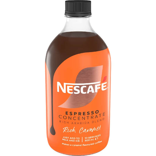 NESCAFE ESPRESSO CONCENTRATE CARAMEL 500ML