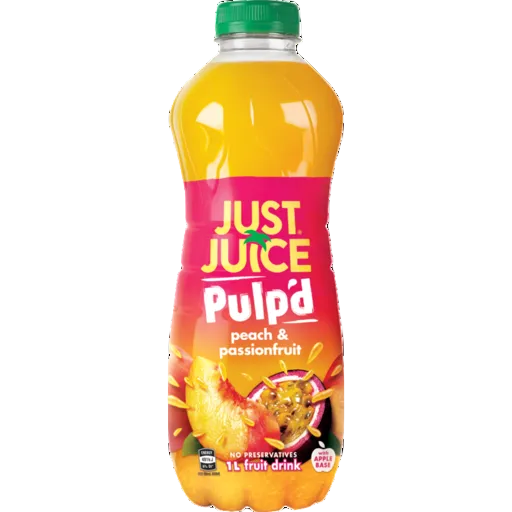 JUST JUICE PULP PEACH PASSION 1L