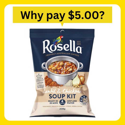 Rosella Lentil & Chickpea Soup Kit 208g