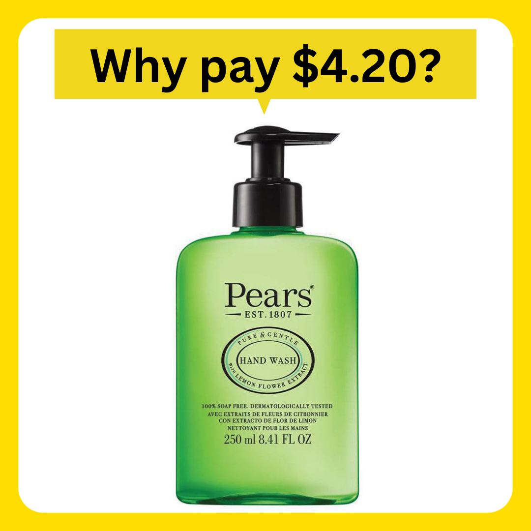 Pears hand Wash With Lemon Flower Extract Pump 250ml