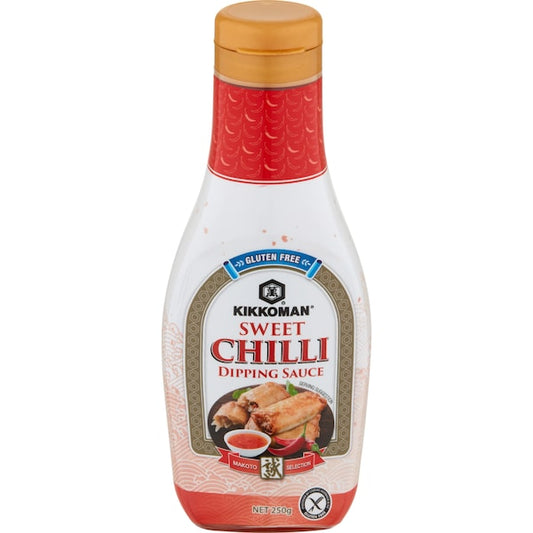 KIKKOMAN GF SWEET CHILLI DIPPING SAUCE 250G