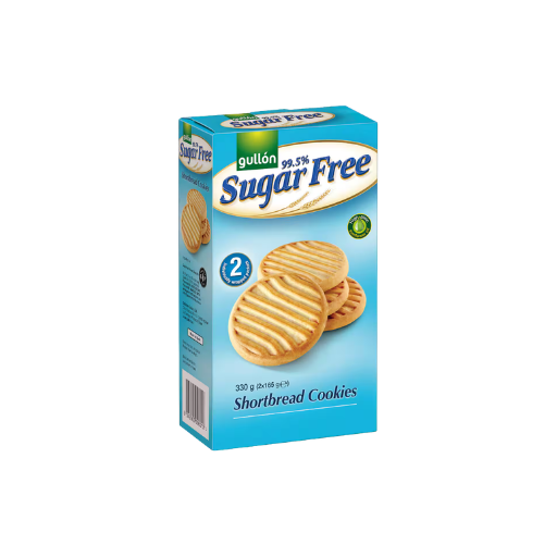 GULLON SHORTBREAD 99.5% SUGAR FREE 330G