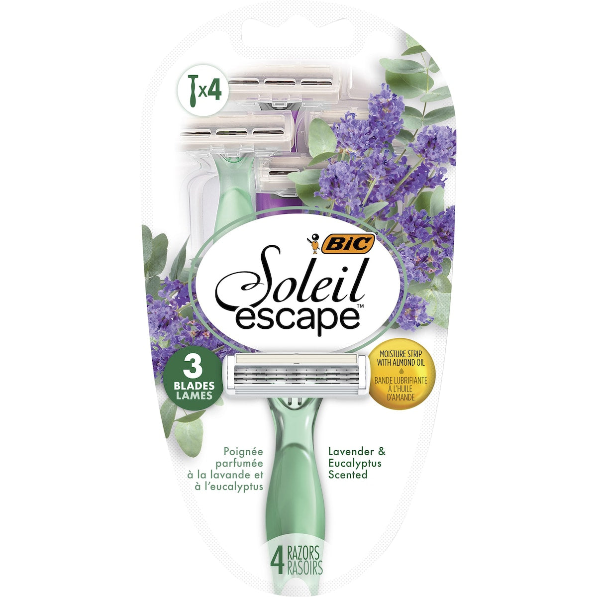 SOLEIL ESCAPE RAZOR 4PK
