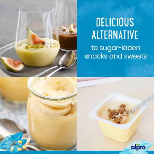 ALPRO PLANT-BASED VEGAN DESSERT VANILLA 4PK
